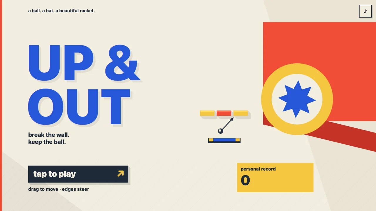 UP & OUT gameplay